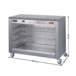 Support chauffant pour rôtissoire DIAMOND | RVC60CM | DIAMOND