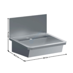 Lavabo 60 Cm - 1 zone | 70134600 | COMBISTEEL