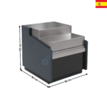 Meuble caisse 80cm - GAMME 960 TOP | MCVE98RC | DOCRILUC