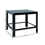 Support pour Four à pizza 6+6P. - ECO | 74850070 | COMBISTEEL