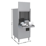 Lave-Ustensiles - 400V - Sans adoucisseur - Série DOMINA | LOD203 | MBM