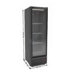 Armoire vitrée 1 porte battante 550L. | 70721100 | COMBISTEEL