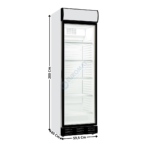 Armoire réfrigérée 382L. Blanc - Positive | 74640085 | COMBISTEEL