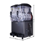 Distributeur de granité 2 x 12 L. | 75370010 | COMBISTEEL