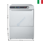 Lave Vaisselle 50x50 -230V - Sans adoucisseur / Avec pompe de vidange | ECO50DPM | ADLER