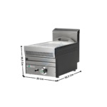 Grill gaz à eau 1 Zone - PREMIUM Series | NG33 | MAINHO