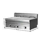 Grill gaz à eau 3 Zones - PREMIUM Series | NG90 | MAINHO