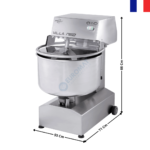 Mélangeur sur socle 60 Litres - Version Tri / Double Rotation | M60NM | PSV