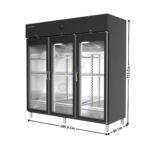 Armoire à maturation - Coloris noir - Mod. 2197L. | DA2003 | CORECO