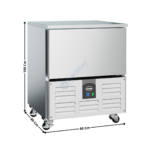 Cellule de refroidissement & congélation - 5 x GN1/1 / 400x600 - PRO LINE | 74501300 | COMBISTEEL