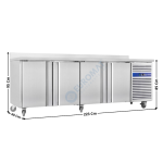 Meuble table congélateur - 4 portes pleines | SNACK4200BT | CUISTANCE