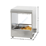Chauffe-frites quartz traversant - Taille S | CCF9 | CASSELIN