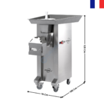 Hachoir sur socle 1400KG/H - SUPER PRO - Version Triple Coupe | DRC114TC | PSV