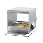 Chauffe-frites quartz traversant - Taille M | CCF10 | CASSELIN