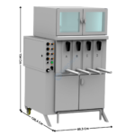 Grill électrique vertical 4 tiroirs - Modèle GV4 ECO | GREV4A10 | GRESILVA