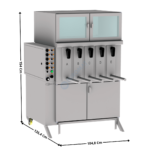 Grill électrique vertical 5 tiroirs - Modèle GV5 ECO | GREV5A10 | GRESILVA