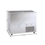 Refroidisseur à bouteilles - INOX - 270L. | BE100I | CORECO