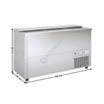 Refroidisseur à bouteilles - INOX - 420L. | BE150I | CORECO
