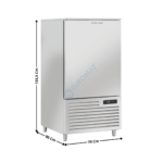 Cellule de refroidissement & congélation - 10 x GN1/1 / 400x600 - ECO Series | RF100A | COOL HEAD