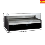 Vitrine réfrigérée 246,5cm - TOPLINE 960 I  | VE925RCBTF | DOCRILUC