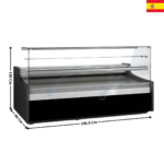 Vitrine réfrigérée 246,5cm - TOPLINE 960 III  | VEP925RCTF | DOCRILUC