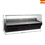 Vitrine réfrigérée 294,5cm - TOPLINE 1100  | VE1030RRTF | DOCRILUC