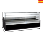 Vitrine réfrigérée 294,5cm - TOPLINE 960 III  | VEP930RCTF | DOCRILUC