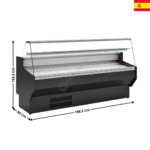 Vitrine réfrigérée 198,5cm - GAMME 800 TOP | VED820R | DOCRILUC