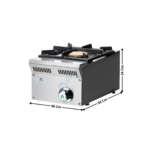 Réchaud gaz 1 zone - Premium Series | ELE31G | MAINHO