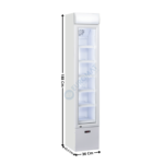 Armoire réfrigérée 105L. Blanc - Positive - Avec Canopy | DC105C | COOL HEAD