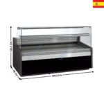 Vitrine réfrigérée 198,5cm - TOPLINE 960 II  | VE920RCTF | DOCRILUC