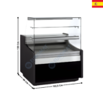 Vitrine réfrigérée 102,5cm - TOPLINE 960 III  | VEP910RCTF | DOCRILUC