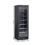 Armoire congélateur 300L. Noir - Sans Canopy | TNG390B | COOL HEAD