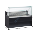 Vitrine réfrigérée 150cm - HIMALAYA II | WTE150 | COOL HEAD