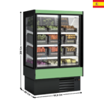 Vitrine murale réfrigérée 99,8cm - Version à porte spécial Fruits & Légumes / Gamme CEDAR DG1 | DG109H1 | DOCRILUC