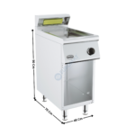 Chauffe frite sur meuble - Série ECO | 71780530 | COMBISTEEL