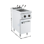 Cuiseur à pâtes ELEC / 18 Litres sur meuble - Série ECO | 71780540 | COMBISTEEL