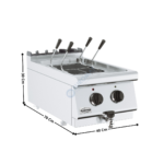Cuiseur à pâtes ELEC / 14 Litres à poser - Série ECO | 71780300 | COMBISTEEL