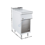 Element neutre 40Cm sur meuble - Série ECO | 71780550 | COMBISTEEL