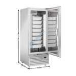 Armoire négative 600 L. - Spécial Poissons | QRX688FH | COOL HEAD
