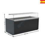 Saladette réfrigérée 198,5cm / 30 x GN1/6 - TOPLINE 1000  | VETB1020TF16 | DOCRILUC