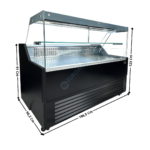 Vitrine réfrigérée 196,5cm - ECO SERIES 900 | 70900095 | COMBISTEEL