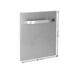 Porte 40Cm pour soubassement - Série ECO | 71789047 | COMBISTEEL