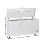 Congélateur 600L. de type bahut - Série PRO | CF608 | COOL HEAD