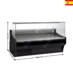 Vitrine réfrigérée 198,5cm - TOPLINE 1100  | VE1020RRTF | DOCRILUC