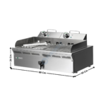 Barbecue électrique 80Cm - Premium | ELB82EM | MAINHO