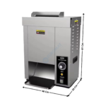 Toasteur vertical medium - Série ECO | 75440005 | COMBISTEEL