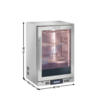 Armoire à maturation - Mod. 138L. - Stainless Steel | QM148 | COOL HEAD