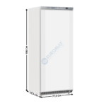 Armoire positive 600L. - 1 Porte pleine / Blanche | CR6 | COOL HEAD
