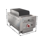 Grillade barbecue 1 zone gaz Super-Pro - Grilles Standard | IS1 | MIRROR